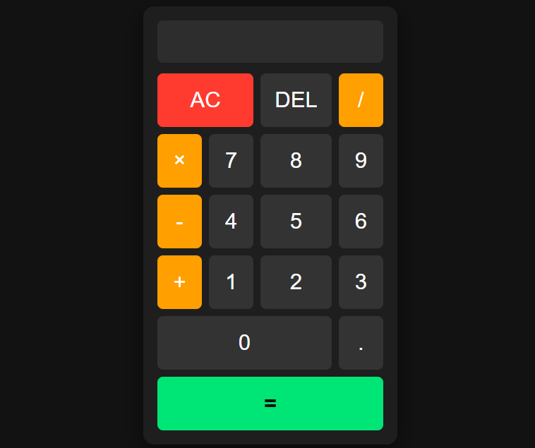 Calculator screenshot